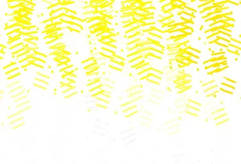 Light Yellow vector pattern with sharp lines. Stock Illustration