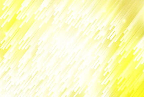 Light Yellow vector pattern with sharp lines. Stock Illustration