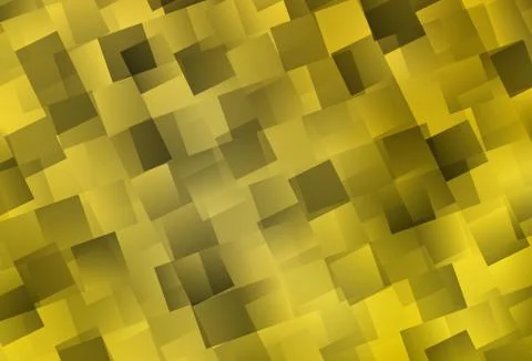 Light Yellow vector pattern in square style. 库存插图