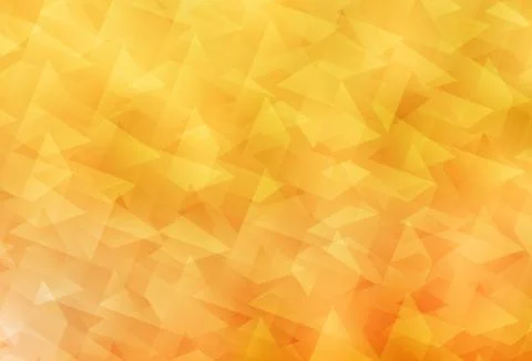 Light Yellow vector pattern in square style. Illustrazione stock