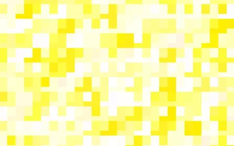 Light Yellow vector pattern in square style. Illustrazione stock