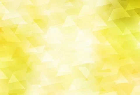 Light Yellow vector template with rhombus. Illustrazione stock