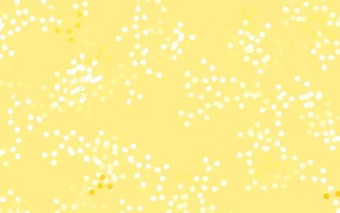 Light Yellow vector texture with artificial intelligence concept. Stock Illustration