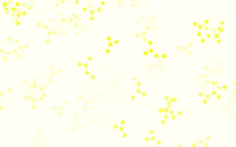 Light Yellow vector texture with artificial intelligence concept. Stockillustratie