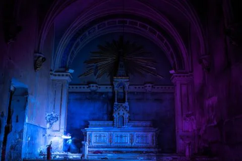 Lightart urbex Stock Illustration
