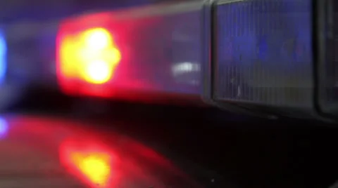 Lightbar Close-up Stock-Footage 39152447