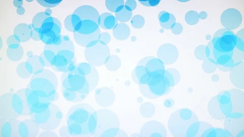 Lightblue abstract background. Circles with transparency. Smooth motion Stock Footage 74526233