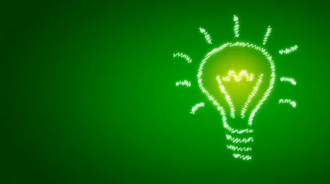 Lightbulb background Stock Footage 1051888