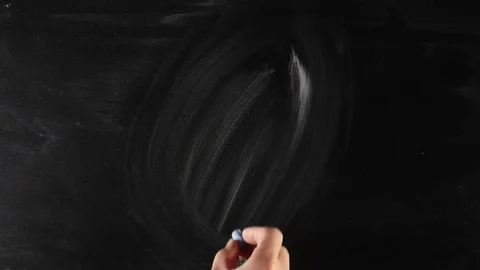 Lightbulb on blackboard Stockbeeldmateriaal 70748850