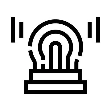Lightbulb emitting wireless signal transmitting network connectivity Stock Illustration