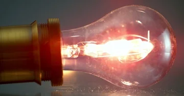 Lightbulb exploding super slow motion shot with Phantom Flex Stock Footage 85651536