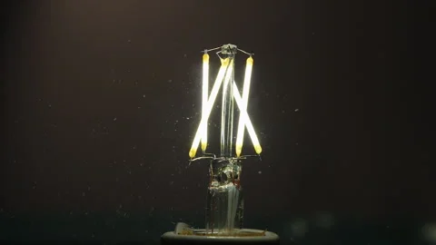 Lightbulb Explosion Stock Footage 295340554