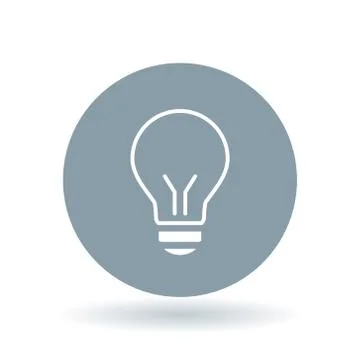 Lightbulb icon Stock Illustration