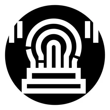 Lightbulb icon representing idea, creativity and innovation 스톡 일러스트
