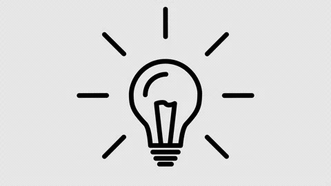 Lightbulb, idea icon. Stock-Footage 271549858