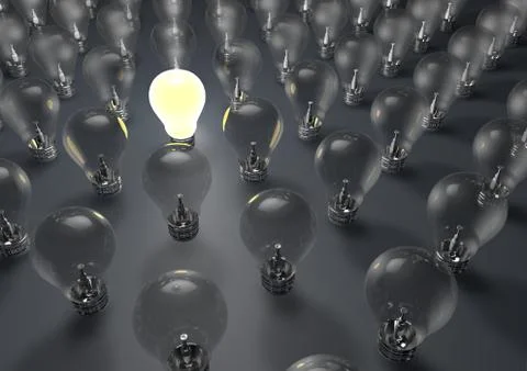 Lightbulb Stock Illustration