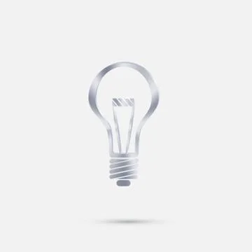 Lightbulb. Stock Illustration