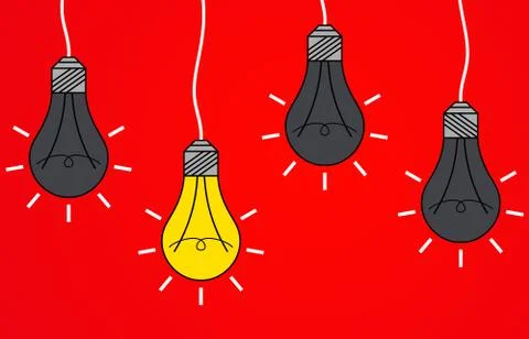The lightbulb Stock Illustration