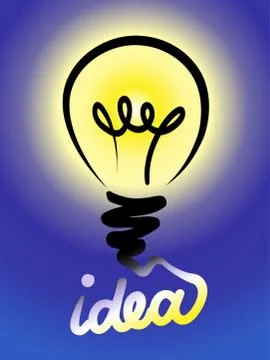 Lightbulb Stock Illustration