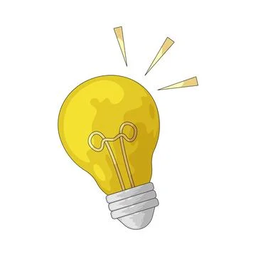 Lightbulb illustration 스톡 일러스트