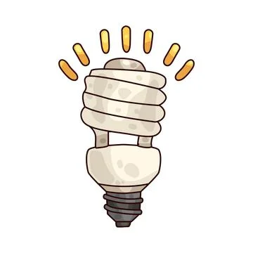 Lightbulb illustration 스톡 일러스트