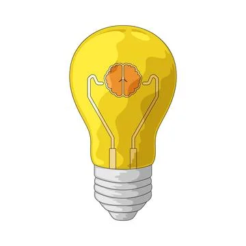 Lightbulb illustration Иллюстрация
