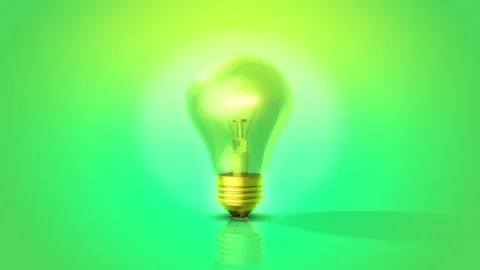 Lightbulb Infographic 02 Stock Footage 293794520