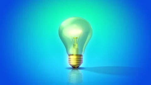 Lightbulb Infographic 03 Video stock 293795040