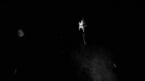 Lightbulb Shatter 1 Stock Footage 113084611