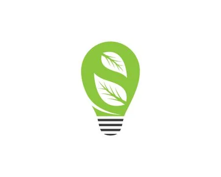 Lightbulb vector icon illustration Stock Illustration