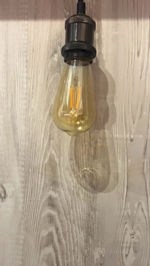 Lightbulb. Vertical video Stock Footage 287936614