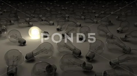 LightBulbStill Bright idea Stock Illustration