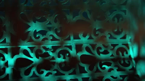 Lighted cage capture Stock Footage 141681954