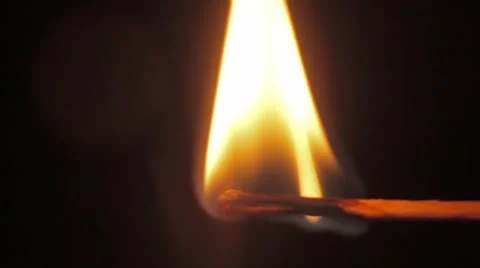 A lighted match 스톡 동영상 41509600
