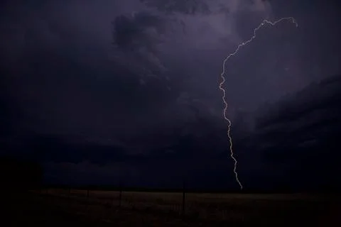 Lightening Strike Stock Photos
