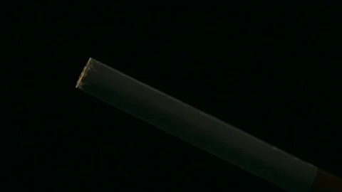 Lighter burning cigarette Stock Footage 120415880