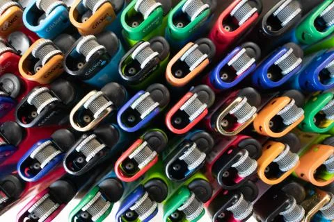 Lighter close up 库存照片