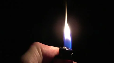 Lighter closeup Video stock 58538971