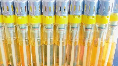 Lighter with different colours Stock Photos