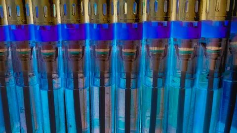 Lighter with different colours Stock Photos