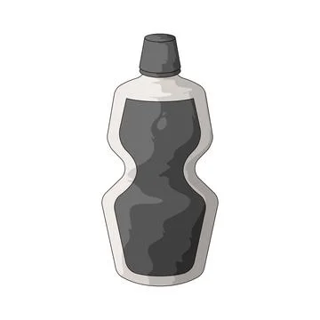 Lighter fluid illustration Illustrazione stock