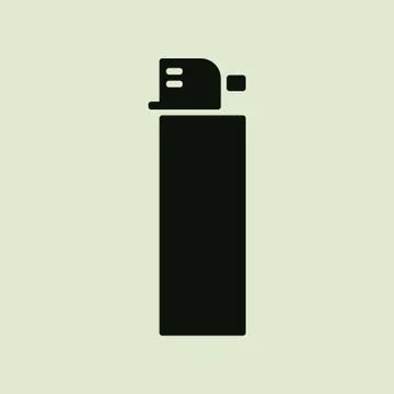 Lighter icon. Stock Illustration