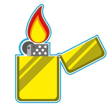 Lighter Illustrazione stock
