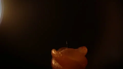 Lighter lights a candle Stock Footage 59182936