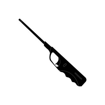 Lighter or torch icon Illustrazione stock