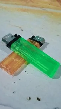 Lighter for smoking Stockfoto's