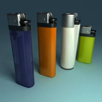 Lighters 3D Model