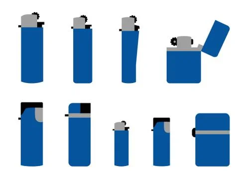 Lighters 스톡 일러스트