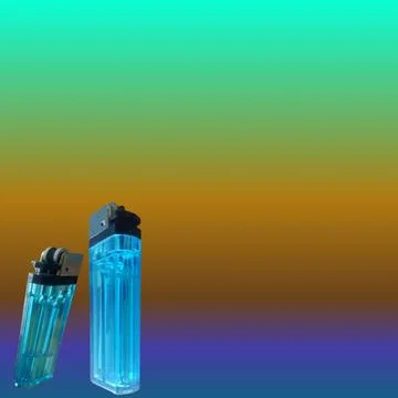 Lighters with multi-colored background perfect for social media text stories 1 Stock Illustration