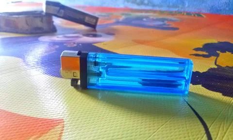 Lighters with multi-colored background perfect for social media text stories 1 Stock Illustration